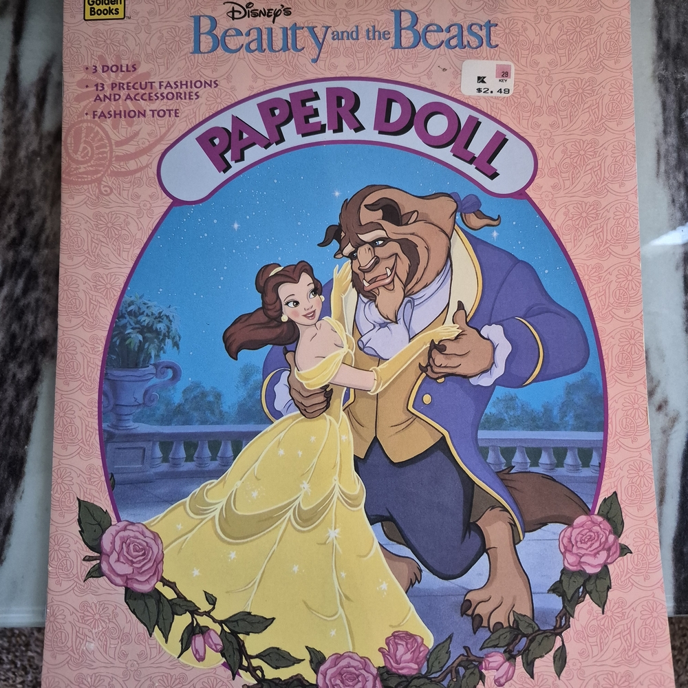 Disney Beauty and the Beast Paper Doll Set